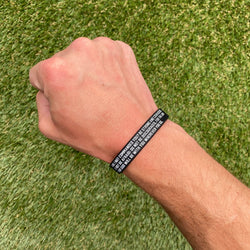 Collection of Joshua 1:9 Wristband in a gallery layout