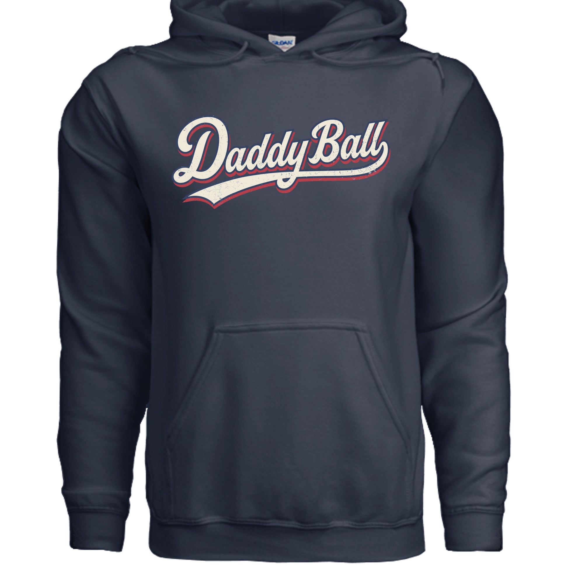 NAVY daddy ball hoodie design