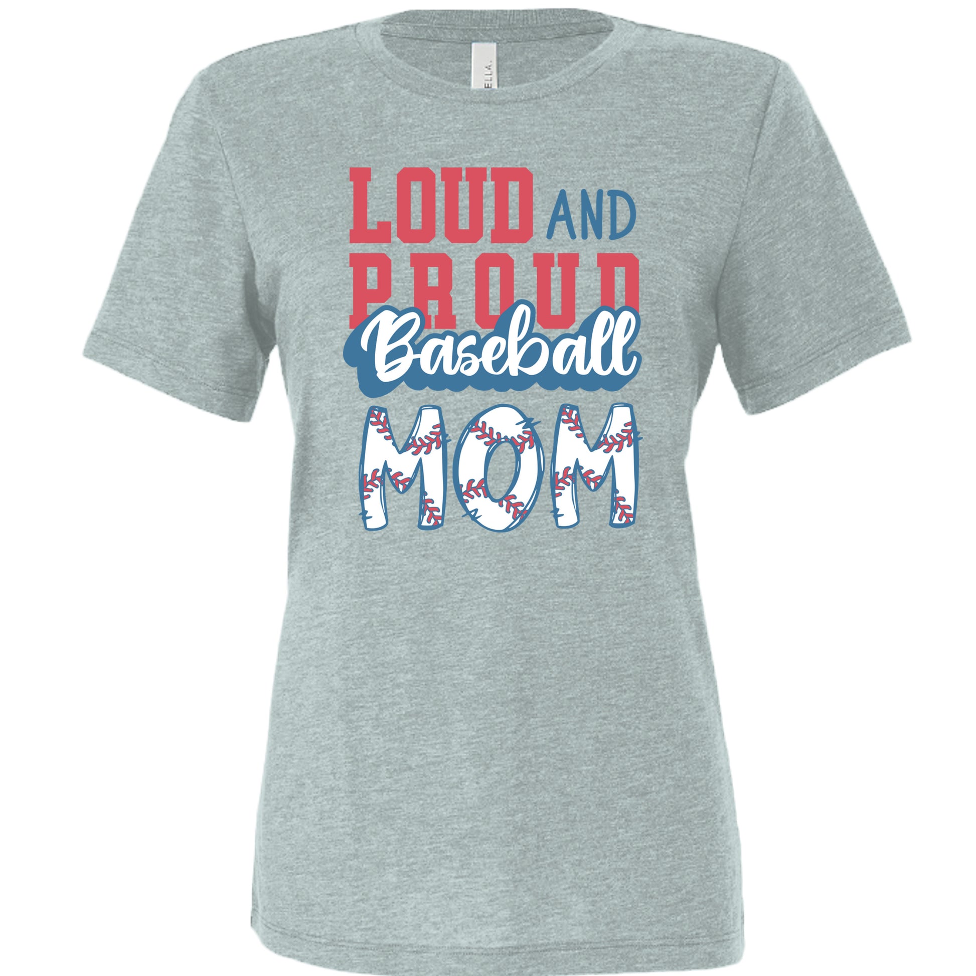 Dusty Blue Triblend - 6413 - FRONT