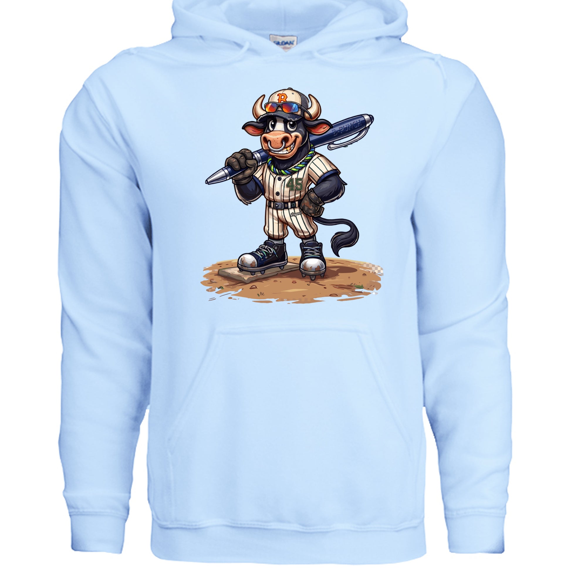 LIGHT BLUE - G185 - FRONT