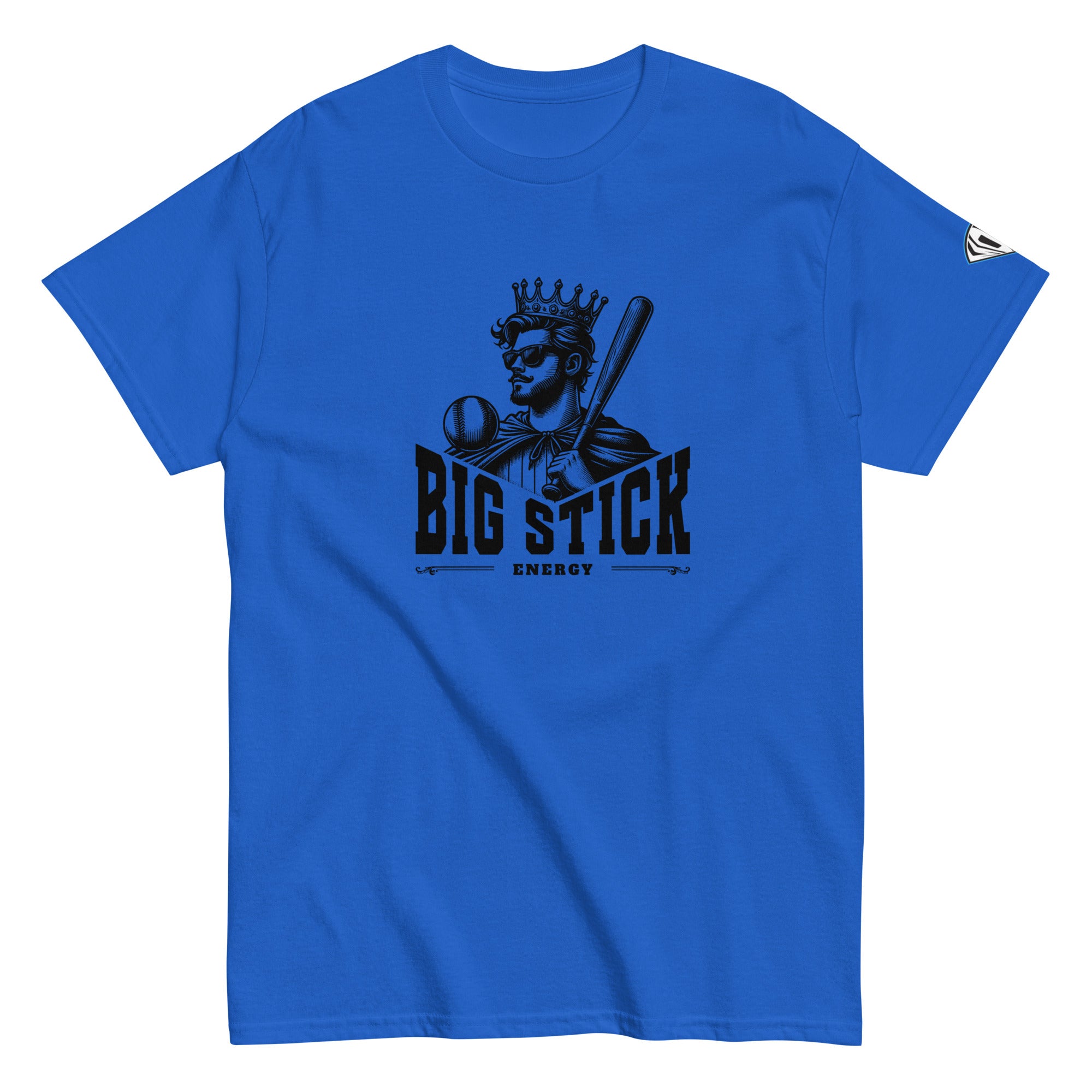 Collection of big stick energy blue t shirt in a gallery layout