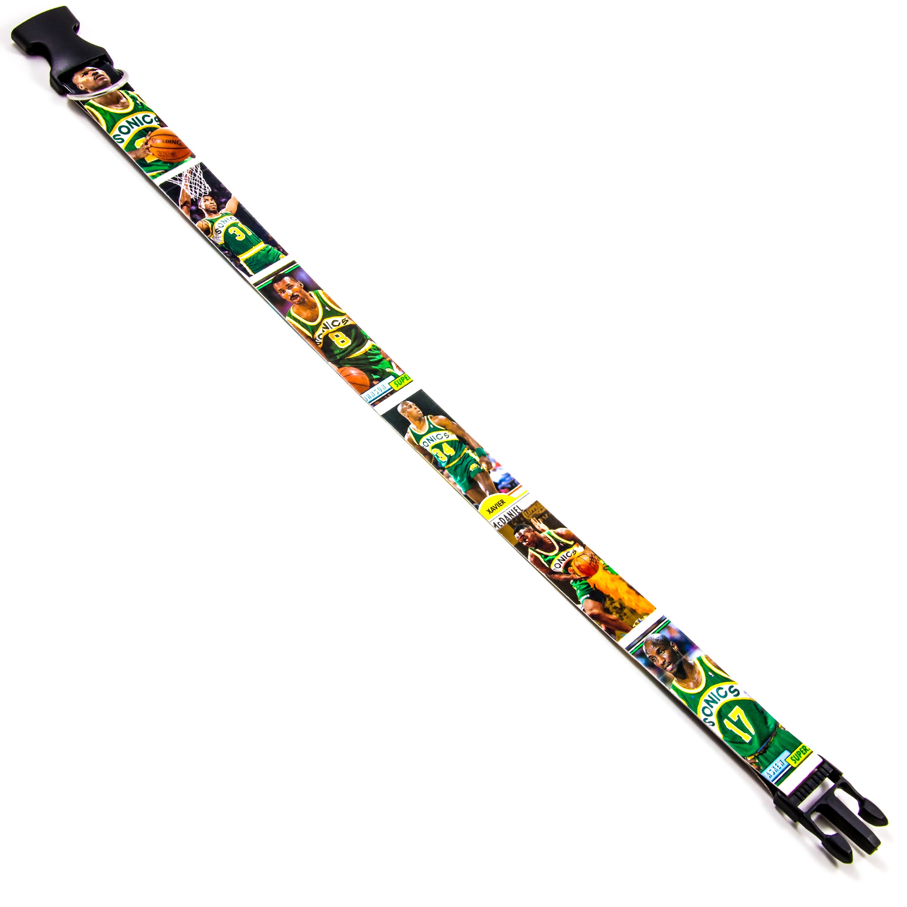 Collection of Hockey Card Dog Collars in a gallery layout