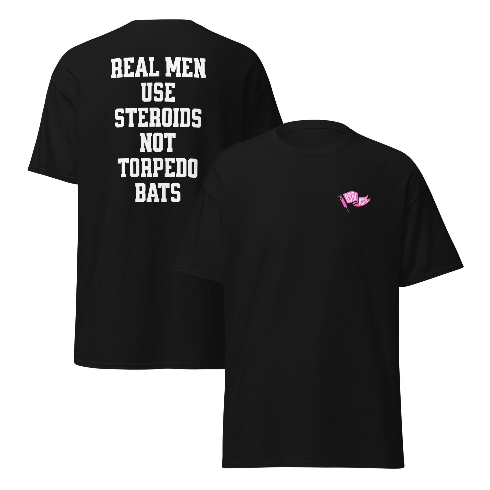 Collection of Real Men Use Steroids, Not Torpedo Bats in a gallery layout