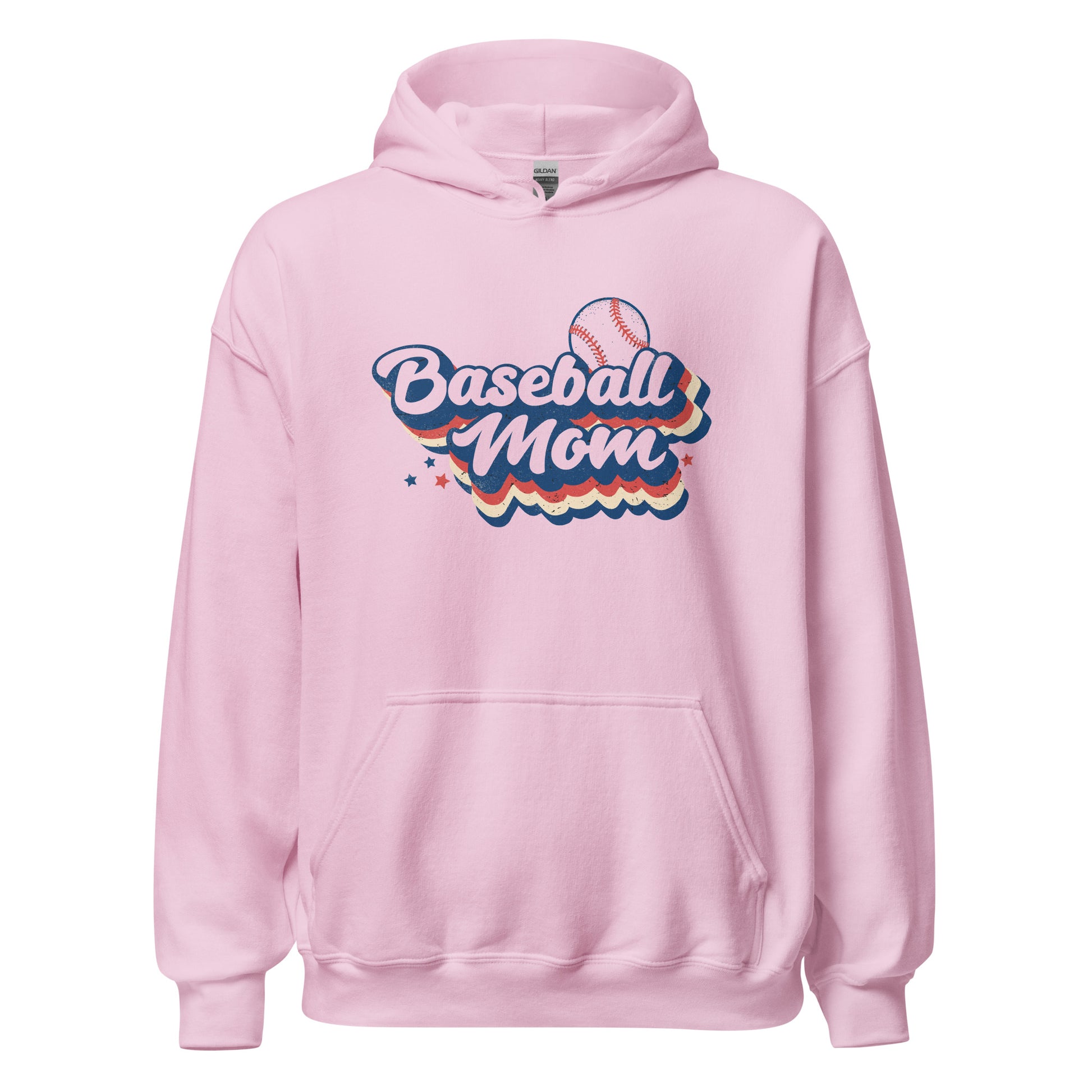 Baseball Mom Retro Hoodie