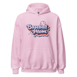 Collection of Baseball Mom Retro Hoodie in a gallery layout