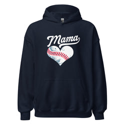 Collection of Baseball Mama Hoodie in a gallery layout