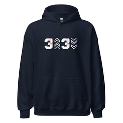 Collection of Three Up Three Down Hoodie in a gallery layout