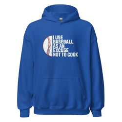 Collection of Baseball Is My Excuse Not To Cook Hoodie in a gallery layout