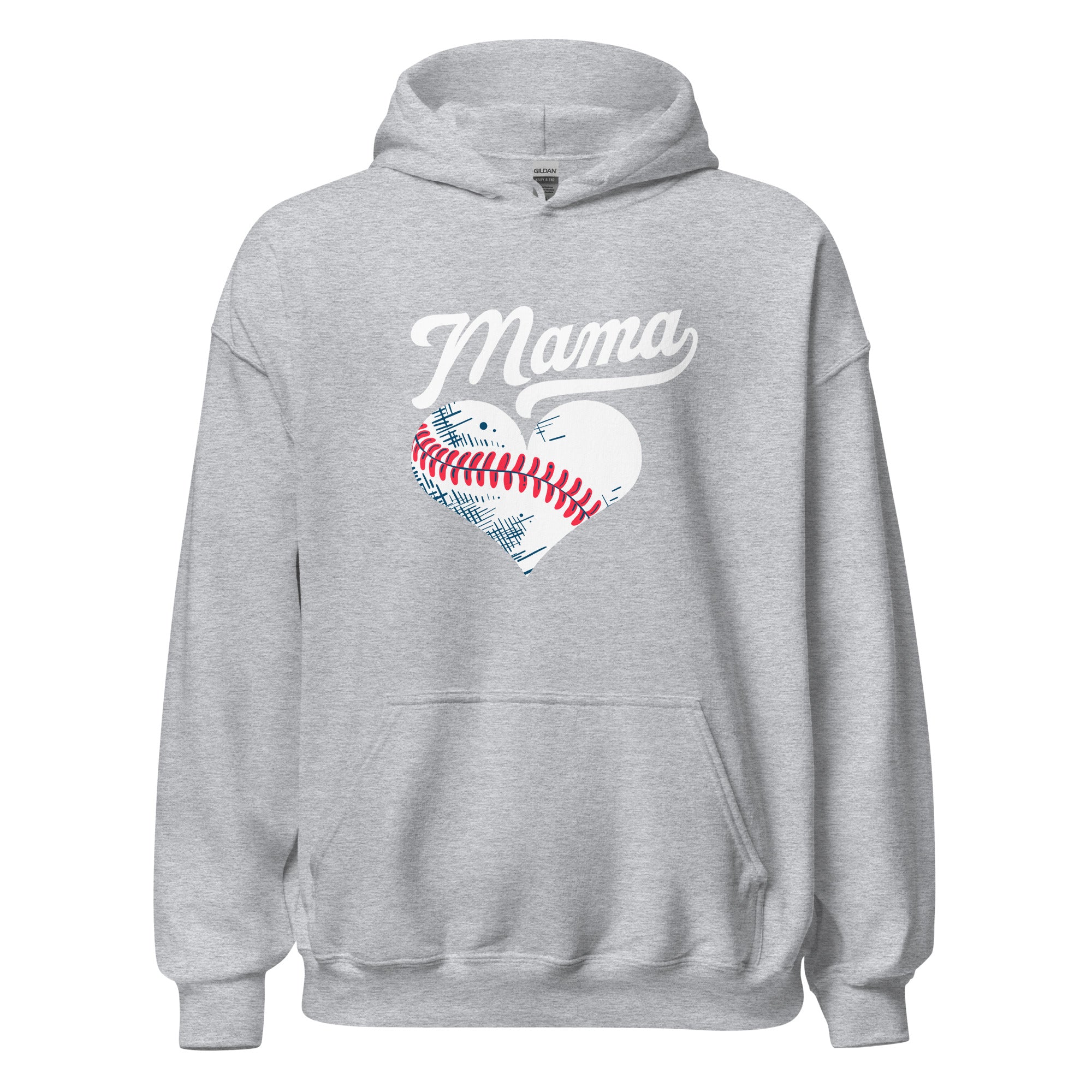 Collection of Baseball Mama Hoodie in a gallery layout