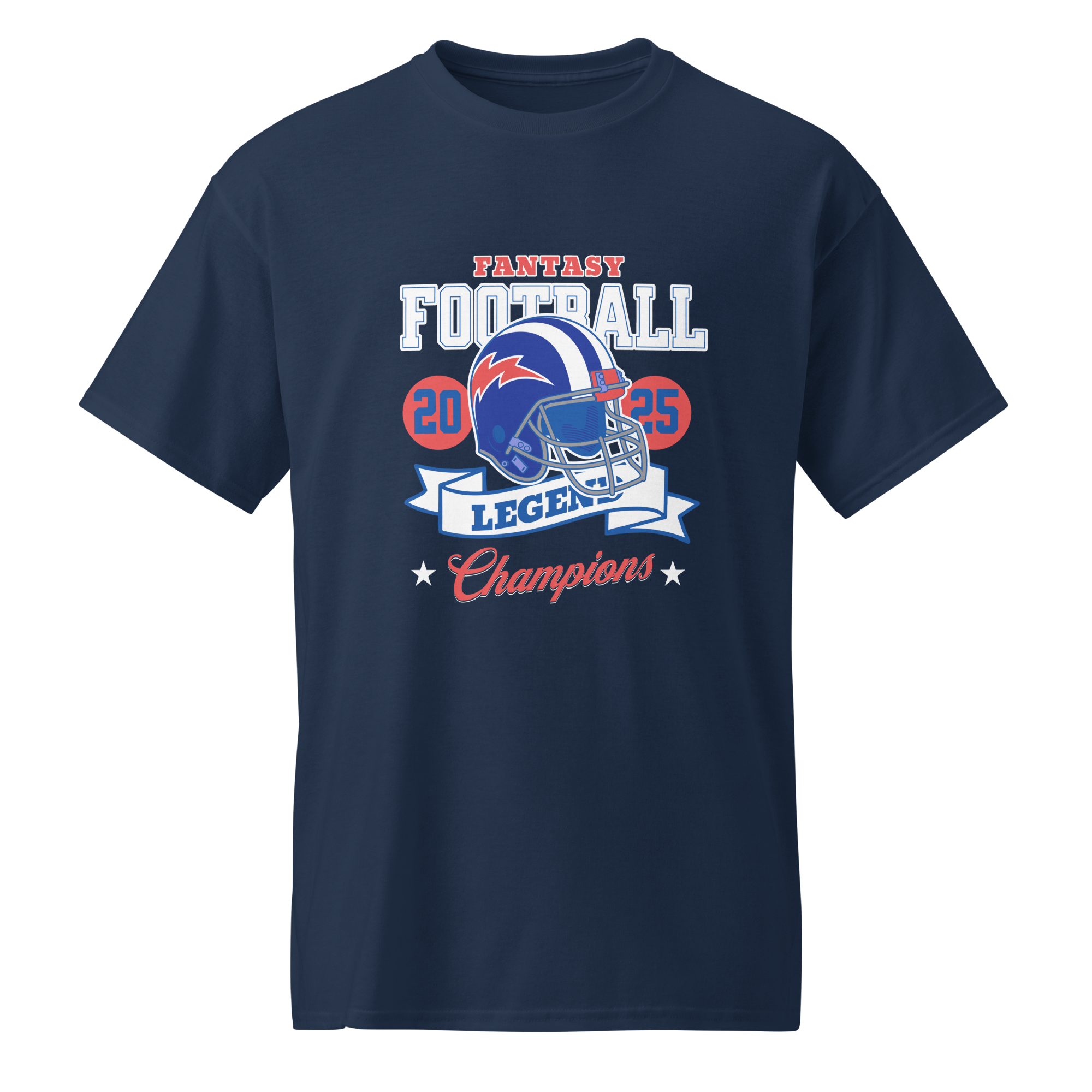 Collection of Fantasy Football Champion T Shirt in a gallery layout